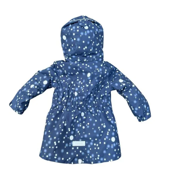 Reima Nordic Inspired Warm Winter Snow Parka Jacket 2T - Picture 3 of 5